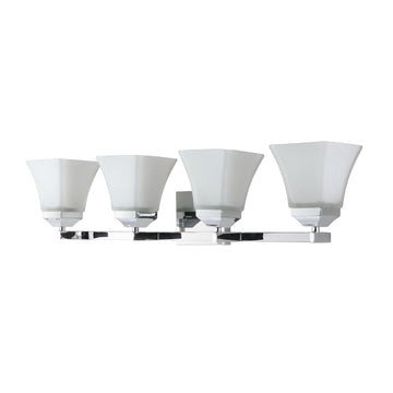 Staunton Iron/Glass Modern Cottage LED Vanity Light